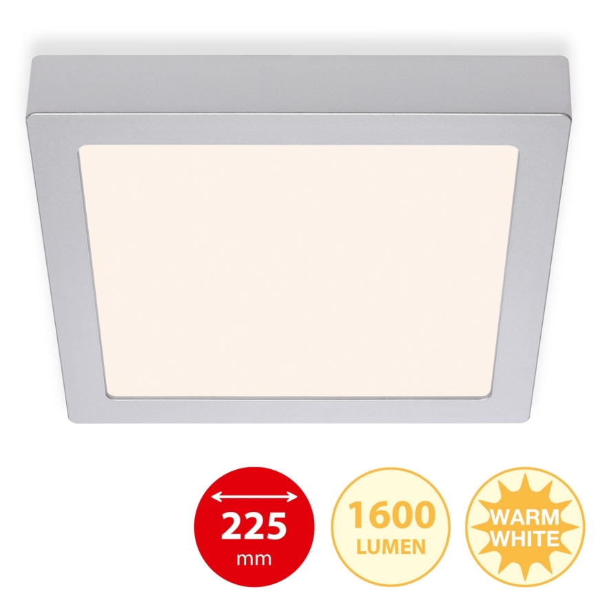 Briloner 7118-014 - LED Plafondlamp FIRE LED/16,5W/230V 3000K