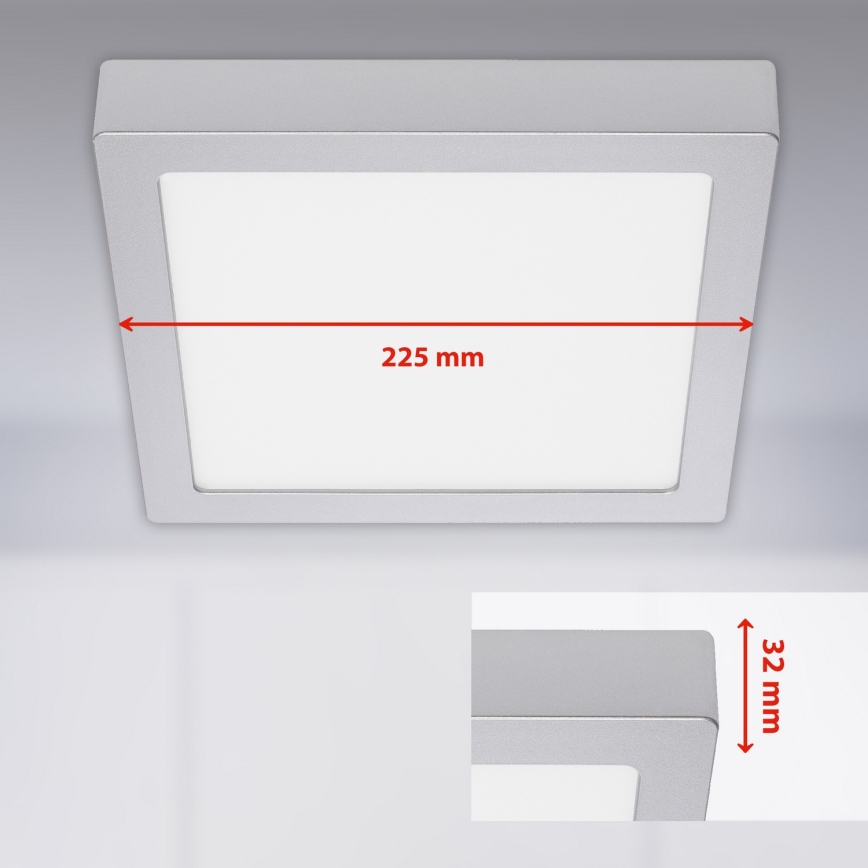 Briloner 7118-014 - LED Plafondlamp FIRE LED/16,5W/230V 3000K