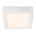 Briloner 7123-016 - LED plafondlamp FIRE LED/12W/230V 3000K 17x17 cm wit