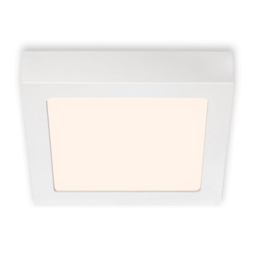 Briloner 7123-016 - LED plafondlamp FIRE LED/12W/230V 3000K 17x17 cm wit