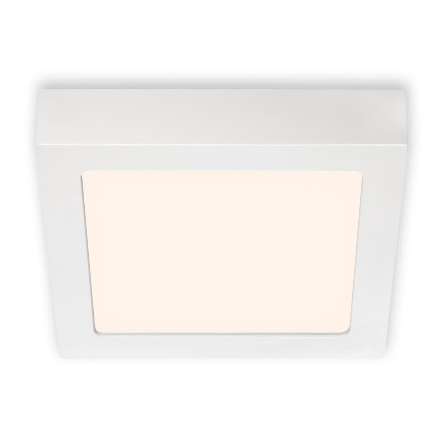Briloner 7123-016 - LED plafondlamp FIRE LED/12W/230V 3000K 17x17 cm wit