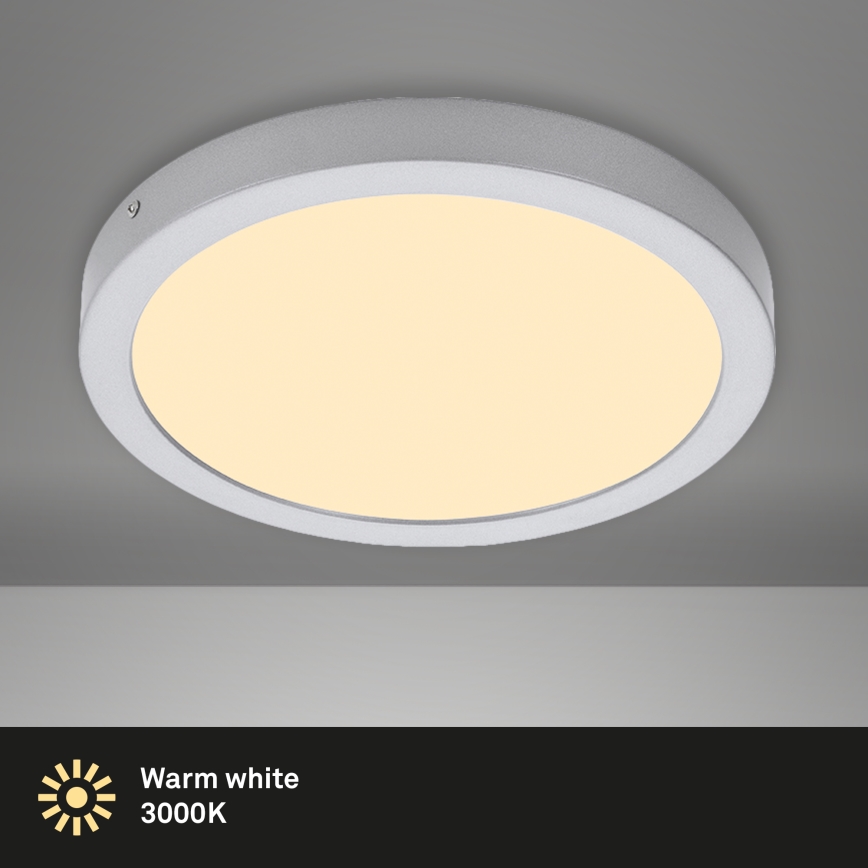 Briloner 7132-014 - LED Badkamer plafondlamp FIRE LED/21W/230V 3000K IP44