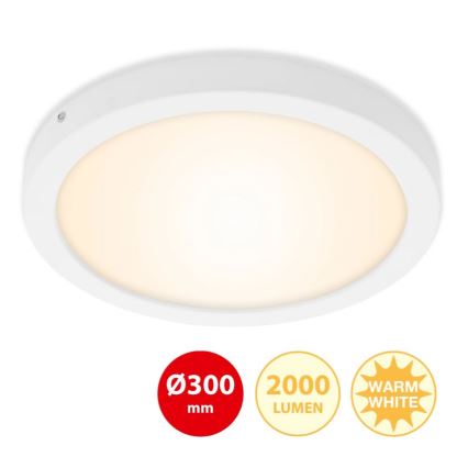 Briloner 7141-016 - LED Plafondlamp FIRE LED/21W/230V