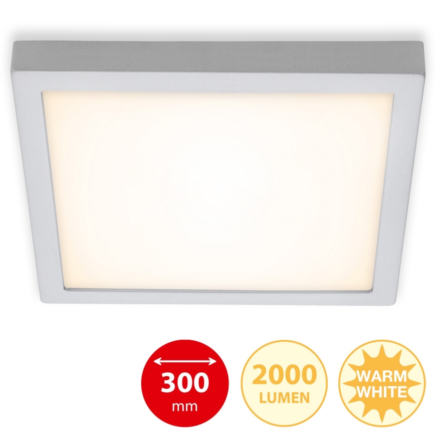 Briloner 7142-014 - LED Plafondlamp FIRE LED/21W/230V 3000K