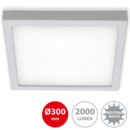 Briloner 7142-414 - LED Plafondlamp FIRE LED/21W/230V 4000K