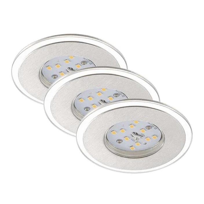 Briloner 7197-039-SET 3x LED dimbare badkamer inbouwspot LED/4,5W/230V IP44