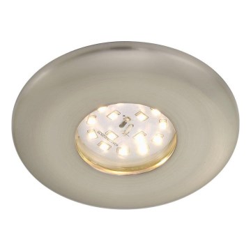 Briloner 7227-012 - Hangende LED Badkamer plafond verlichting LED/5W/230V IP65 mat chroom