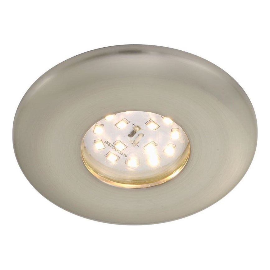 Briloner 7227-012 - Hangende LED Badkamer plafond verlichting LED/5W/230V IP65 mat chroom