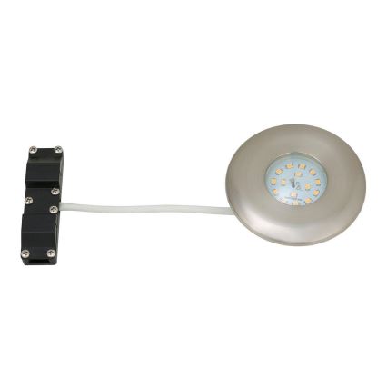 Briloner 7227-012 - Hangende LED Badkamer plafond verlichting LED/5W/230V IP65 mat chroom