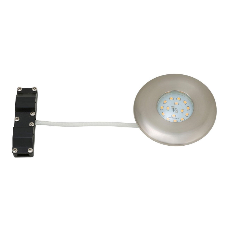 Briloner 7227-012 - Hangende LED Badkamer plafond verlichting LED/5W/230V IP65 mat chroom