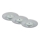 Briloner 7231-039 - SET van 3 dimbare LED-inbouwspots voor de badkamer LED/5,5W/230V IP44 mat chroom