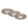 Briloner 7240-032 - SET 3x Hangende LED Badkamer plafond verlichting ATTACH LED/1,8W/230V IP44 mat chroom