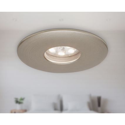 Briloner 7240-032 - SET 3x Hangende LED Badkamer plafond verlichting ATTACH LED/1,8W/230V IP44 mat chroom