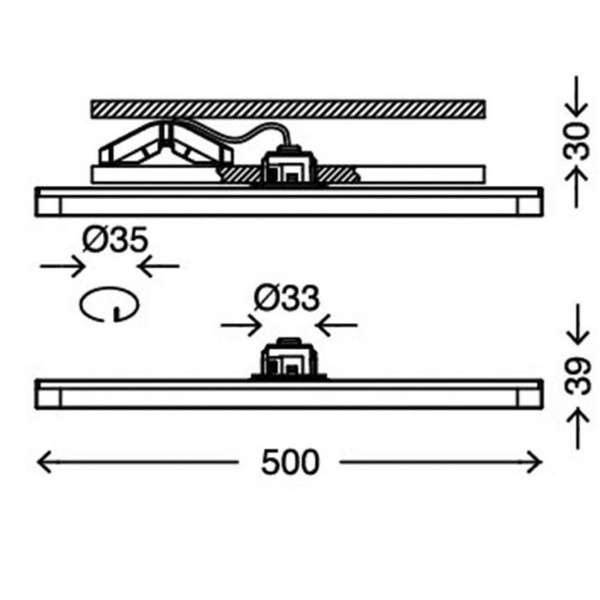 Briloner 7275-012 - LED Spiegelverlichting ATTACH 1xLED/6W/230V