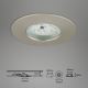 Briloner 7295-012 - LED Dimbaar bathroom inbouw licht ATTACH LED/6,5W/230V IP44