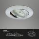 Briloner 7296-019 - LED dimbare badkamer inbouwspot LED/6,5W/230V IP23
