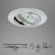 Briloner 7296-019 - LED dimbare badkamer inbouwspot LED/6,5W/230V IP23