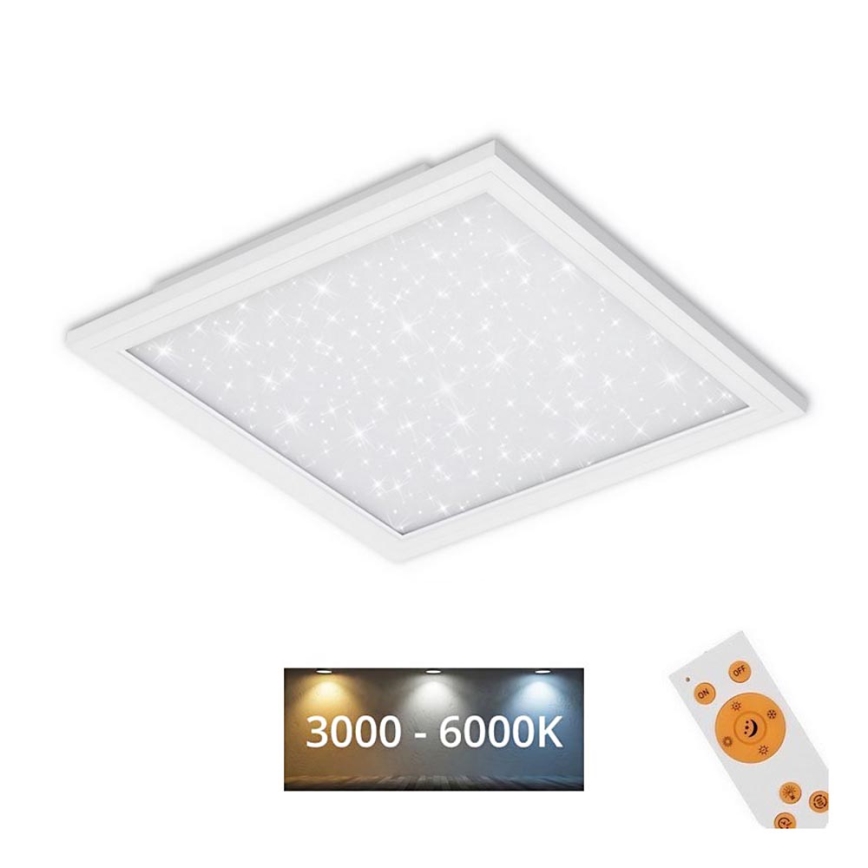 Briloner 7303-016 - Dimbare LED plafondlamp STARRY SKY LED/36W/230V 3000-6000K + afstandsbediening