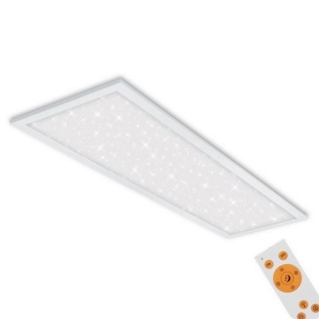 Briloner 7308-016 - Dimbare LED plafondlamp STARRY SKY LED/24W/230V 3000-6000K + afstandsbediening