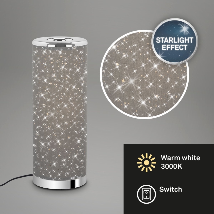 Briloner 7334-014 - LED Tafellamp STARRY SKY 1xGU10/5W/230V 3000K