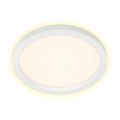 Briloner 7361-016 - LED plafondlamp CADRE LED/18W/230V d. 29,7 cm wit