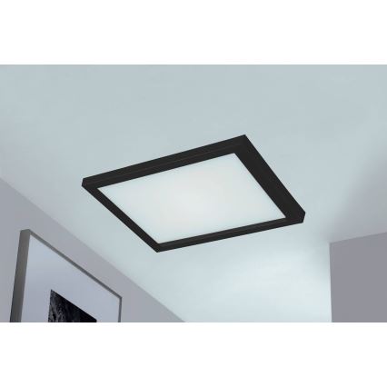 Briloner 7370-015 - Dimbare LED Plafondlamp GEO BASIC LED/18W/230V 3000-6500K + afstandsbediening