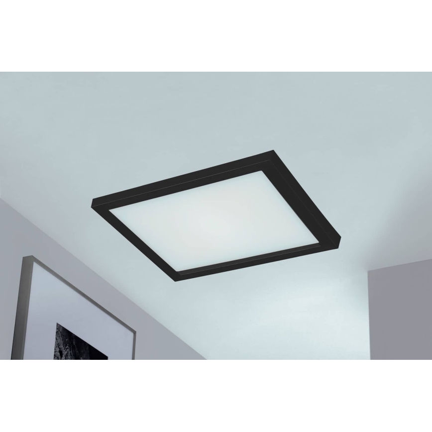 Briloner 7370-015 - Dimbare LED Plafondlamp GEO BASIC LED/18W/230V 3000-6500K + afstandsbediening
