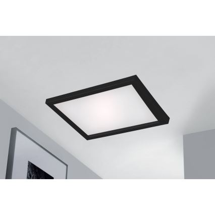 Briloner 7370-015 - Dimbare LED Plafondlamp GEO BASIC LED/18W/230V 3000-6500K + afstandsbediening