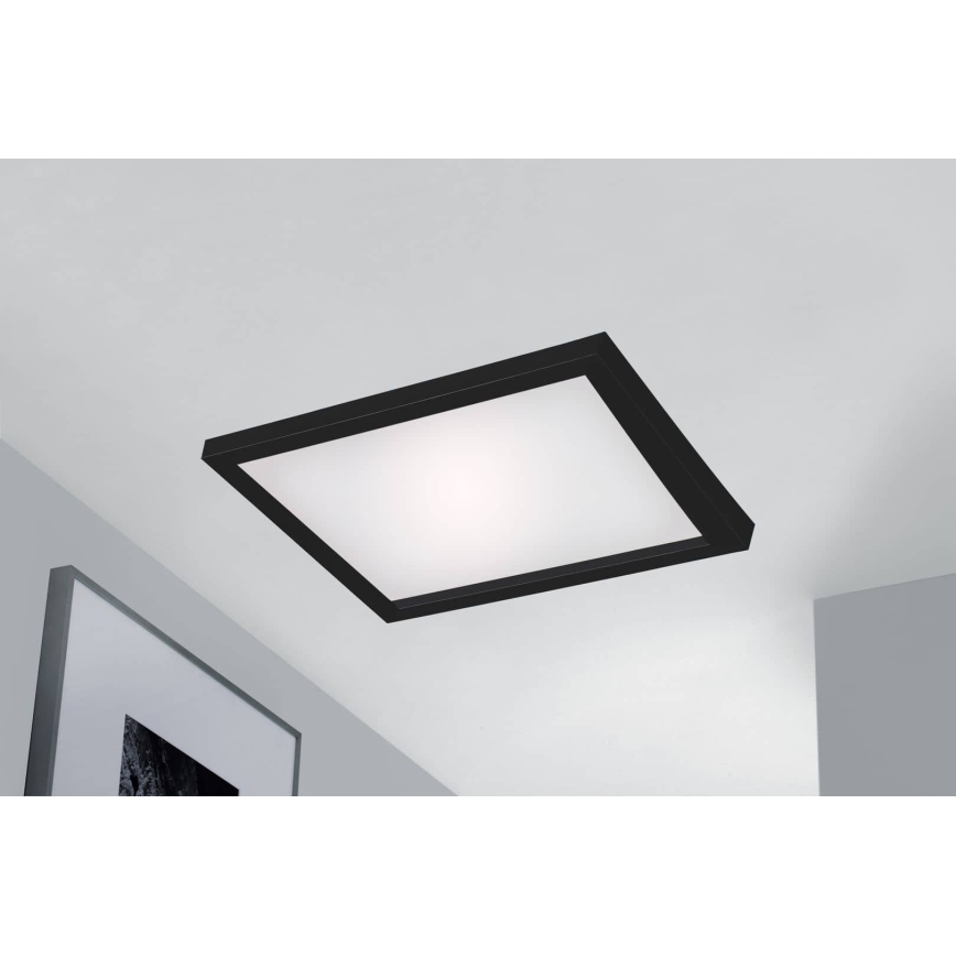 Briloner 7370-015 - Dimbare LED Plafondlamp GEO BASIC LED/18W/230V 3000-6500K + afstandsbediening