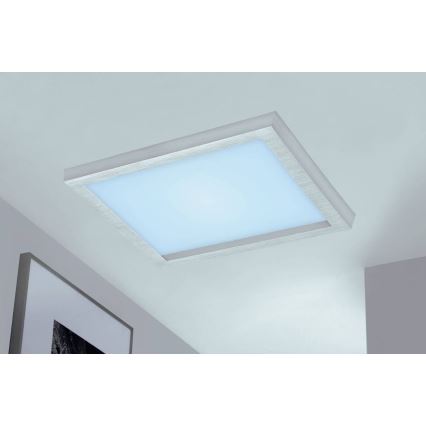 Briloner 7371-014 - LED dimbare plafondlamp LED/24W/230V 3000-6500K + afstandsbediening