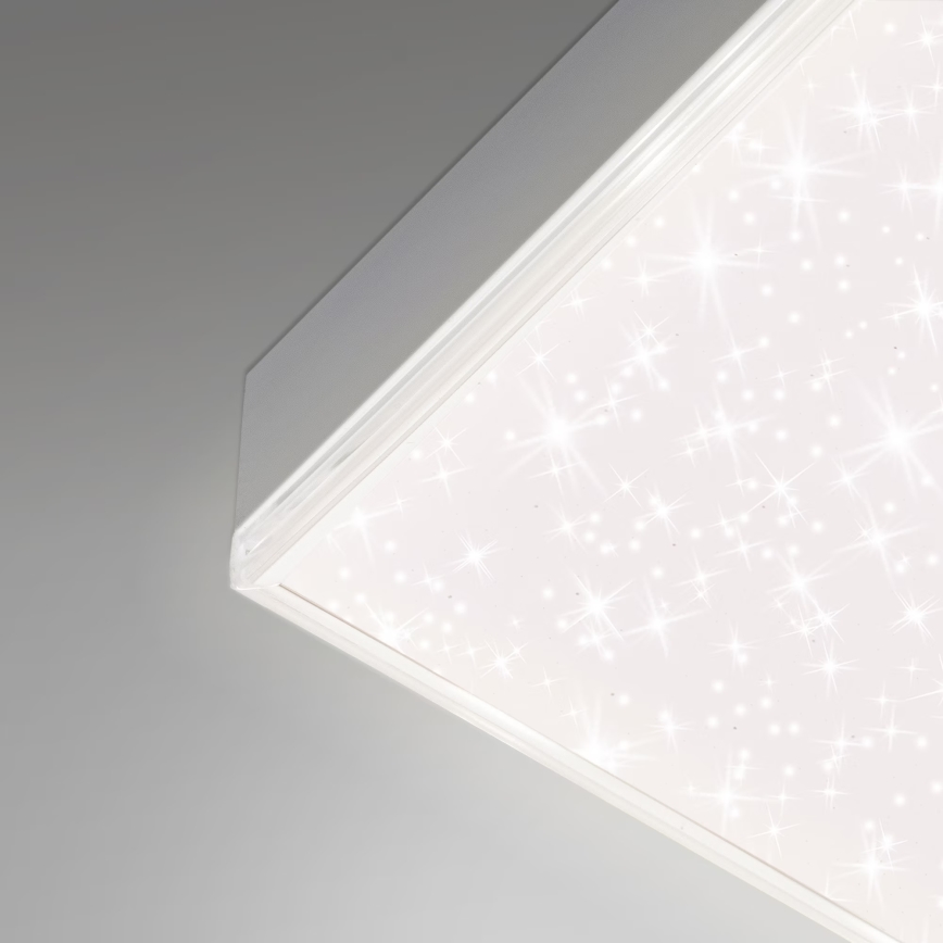 Briloner 7381-116 - Dimbare LED plafondlamp STARRY SKY LED/24W/230V 3000-6500K + afstandsbediening