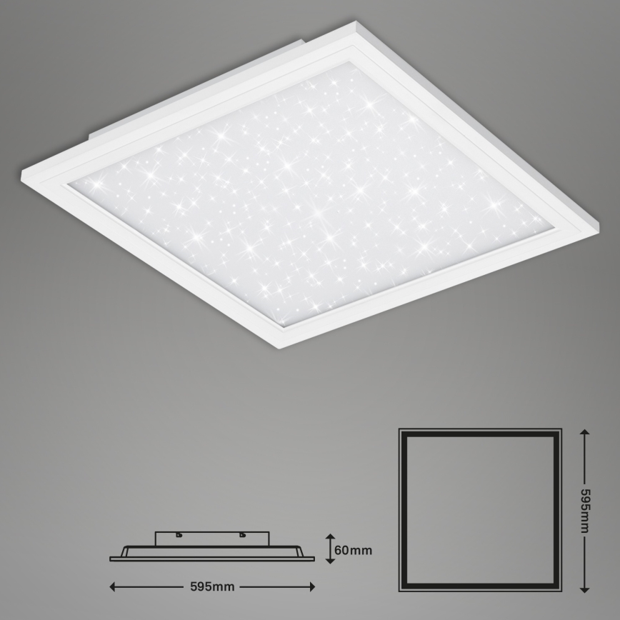 Briloner 7392-016 - LED Plafondlamp STARRY SKY LED/38W/230V
