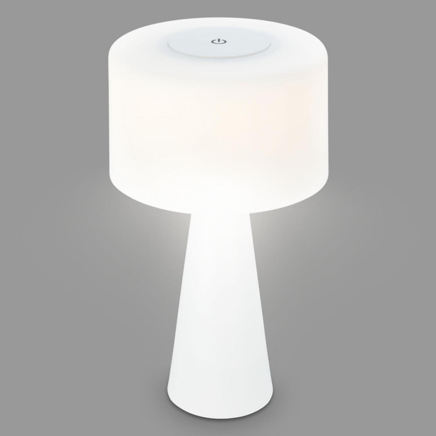 Briloner 7420016 - LED Dimbaar oplaadbaar aanraken buitenshuis tafellamp LED/4W/5V IP44 3000K wit