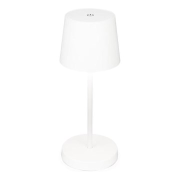 Briloner 7423016 - LED Dimbare Oplaadbare Buiten Tafellamp LED/2,6W/5V 2000mAh IP44 wit