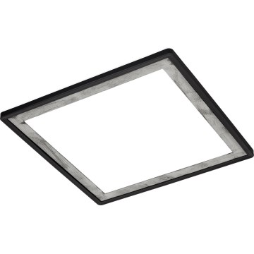 Briloner 7457-414 - LED plafondlamp SLIM 18W/230V 4000K 29x29 cm zwart