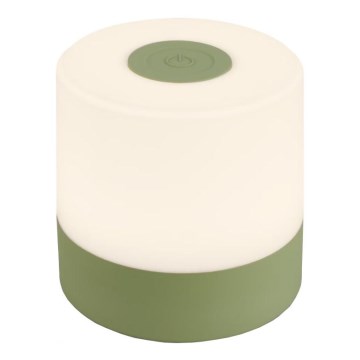 Briloner 7461019 - LED Dimbare Oplaadbare Buiten Tafellamp LED/2W/5V IP44 1200 mAh groen