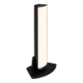 Briloner 7474-015 - LED dimbare oplaadbare buiten tafellamp 2-in-1 LED/7W/5V 2x2200 mAh USB 3000K IP44 zwart