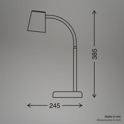 Briloner 7476-011 - Tafellamp SKRIVA 1xGU10/9W/230V beige