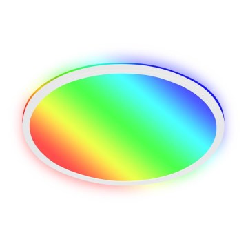 Briloner 7494016 - LED RGBW dimbare plafondlamp SMART LED/22W/230V 4000K Ø 42 cm Wi-Fi Tuya + afstandsbediening