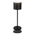 Briloner 7521015 - SIGO dimbare oplaadbare buitentafellamp LED/2,5W/5V IP44 2600 mAh zwart