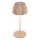 Briloner 7552-011 - MINI oplaadbare dimbare LED-tafellamp voor buiten met aanraakbediening, 1,5W/5V, IP44, 1800 mAh, beige