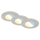 Briloner 7598032 - SET 3x Hangende LED Badkamer plafond verlichting LED/4,9W/230V IP44 2700/4000/6500K mat chroom