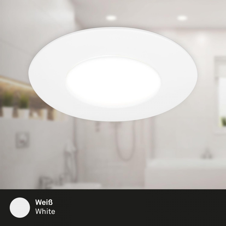 Briloner 7598036 - SET 3x Hangende LED Badkamer plafond verlichting LED/4,9W/230V IP44 2700/4000/6500K wit