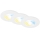 Briloner 7605036 - SET 3xLED Badkamer inbouwspot 3xLED/4,9W/230V IP44 wit
