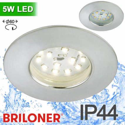 Briloner 8311-019 - Hangende LED Badkamer plafond verlichting LED/5W/230V IP44