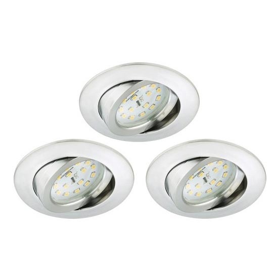 Briloner 8312-039 - SET 3x Hangende LED Badkamer plafond verlichting LED/5W/230V IP23