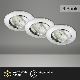Briloner 8312-039 - SET 3x Hangende LED Badkamer plafond verlichting LED/5W/230V IP23