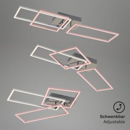 Briloner - Dimbare LED bevestigde hanglamp FRAME LED/44W/230V