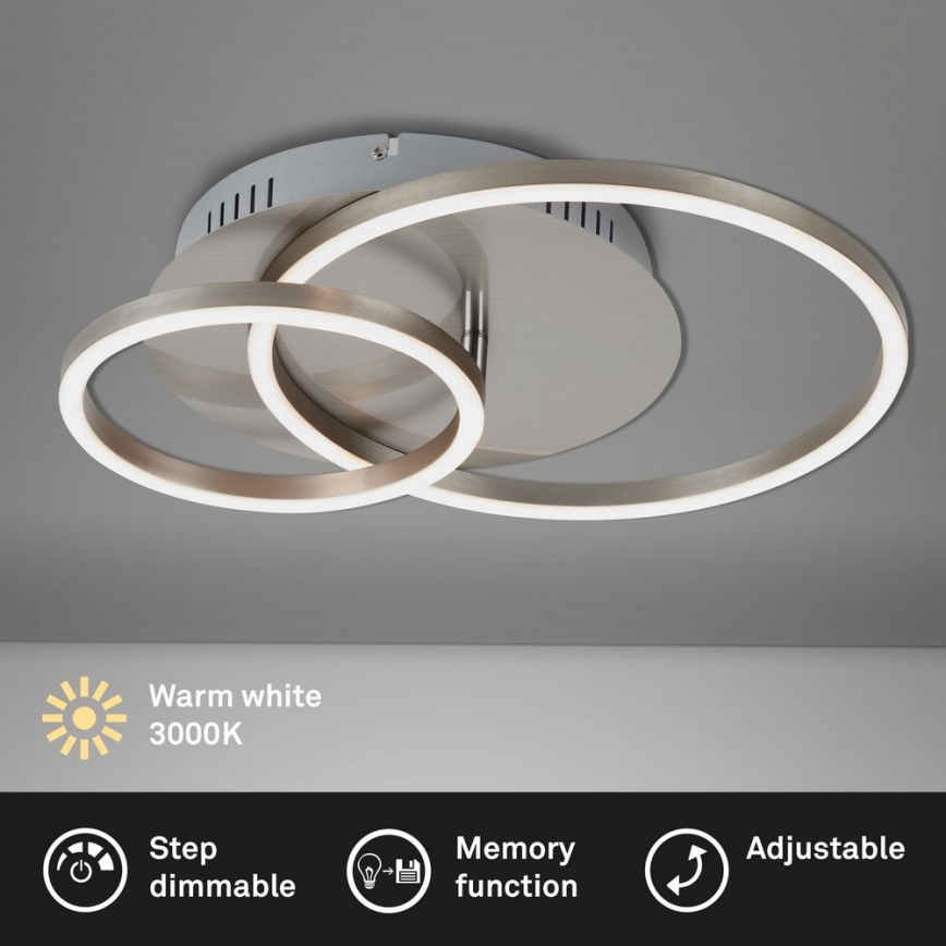 Briloner - Dimbare LED plafondlamp FRAMES LED/24,5W/230V