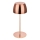 Briloner - Dimbare, oplaadbare buitentafellamp met aanraakbediening MINI LED/2,5W/5V IP44 1800 mAh koperkleurig